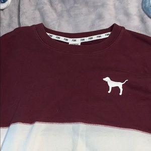 Pink long sleeve shirt